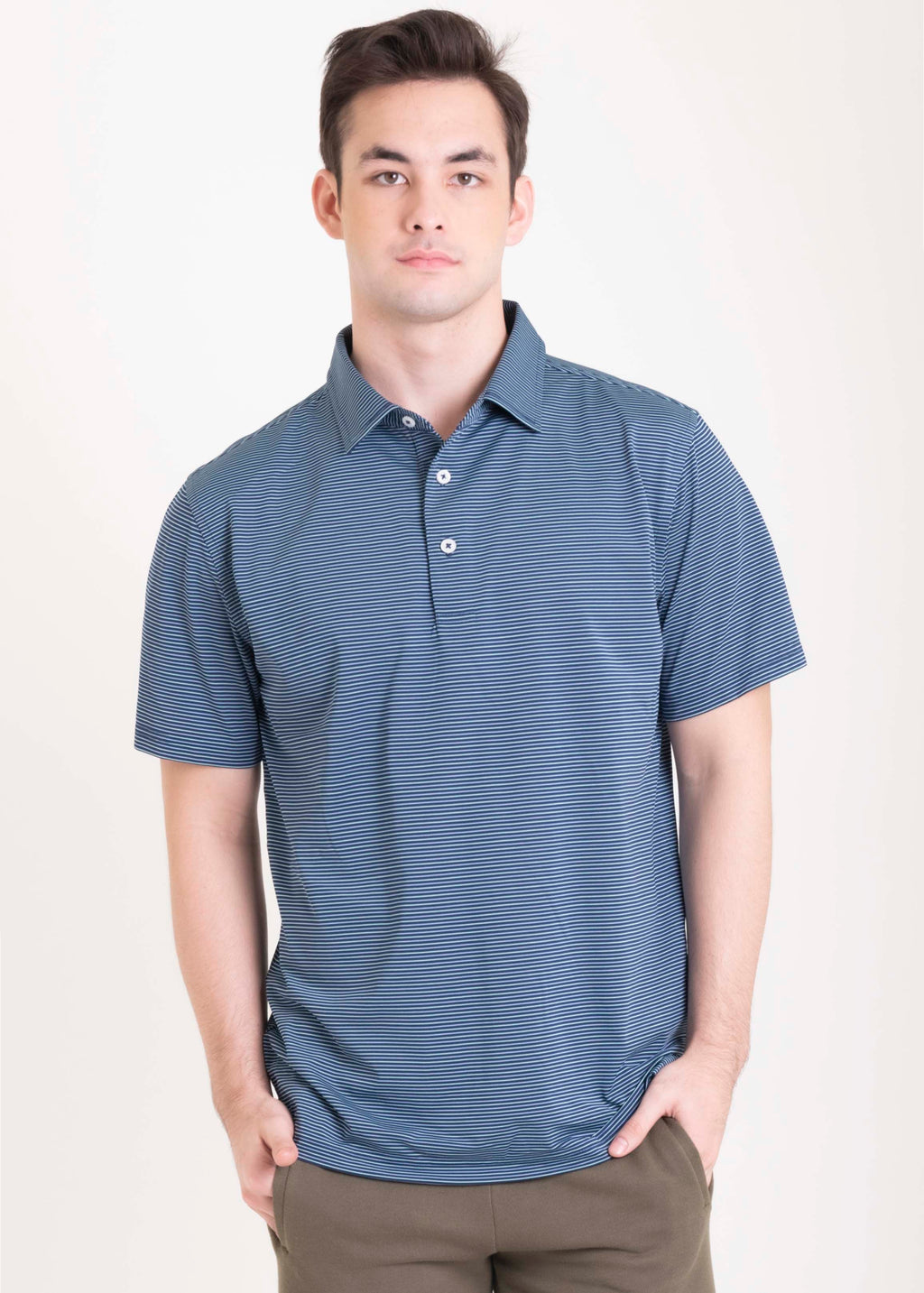 Ramé Dryfit Polo Shirt in Land and Sea