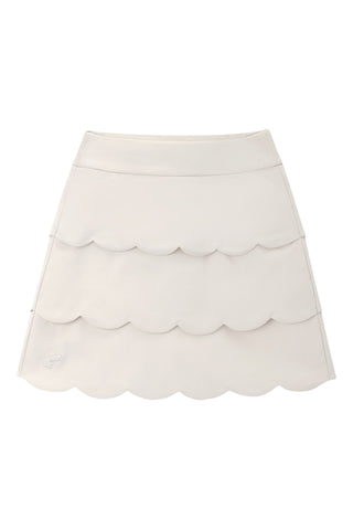 Stella Scallop Layered Skirt