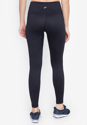 Belle Full Leggings in Charcoal Black