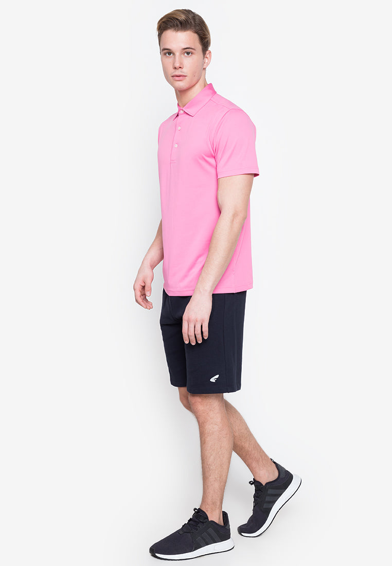 Ramé Dryfit Polo Shirt in Malibu Pink